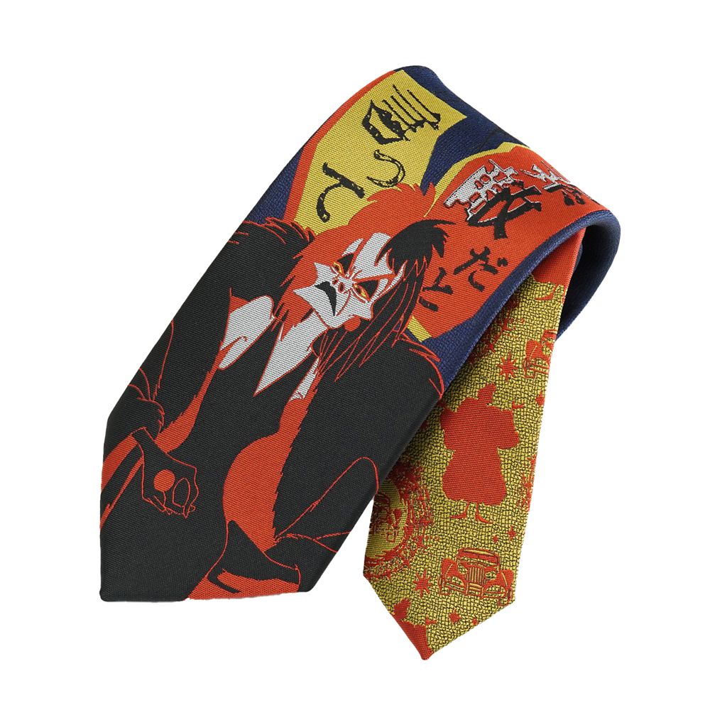 ディズニー／ネクタイ 　(ヴィランズ・クルエラ柄)　DNDW1673