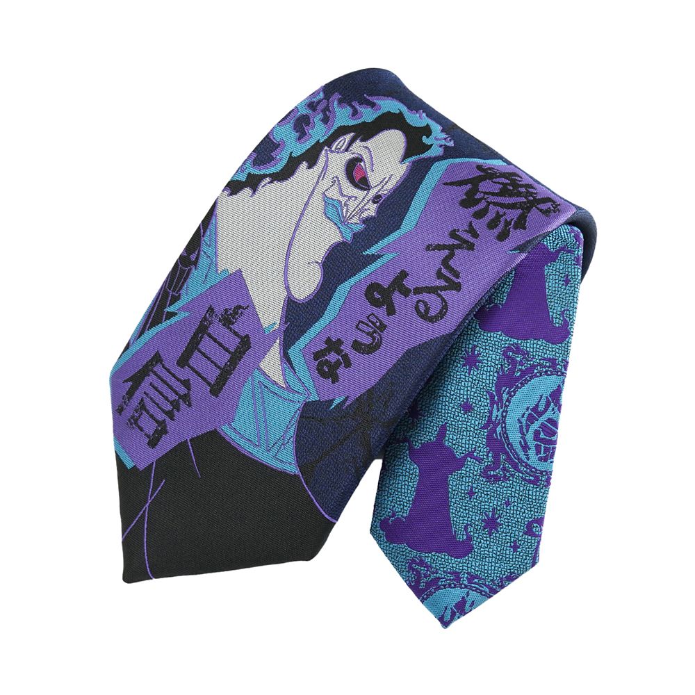 ディズニー／ネクタイ 　(ヴィランズ・ハデス柄)　DNDW1674