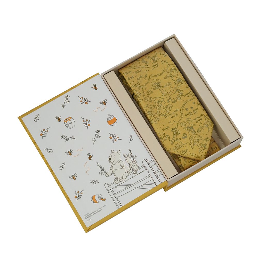 ディズニー／BOOK型BOX入りネクタイ 　(くまのプーさん）DSD50374