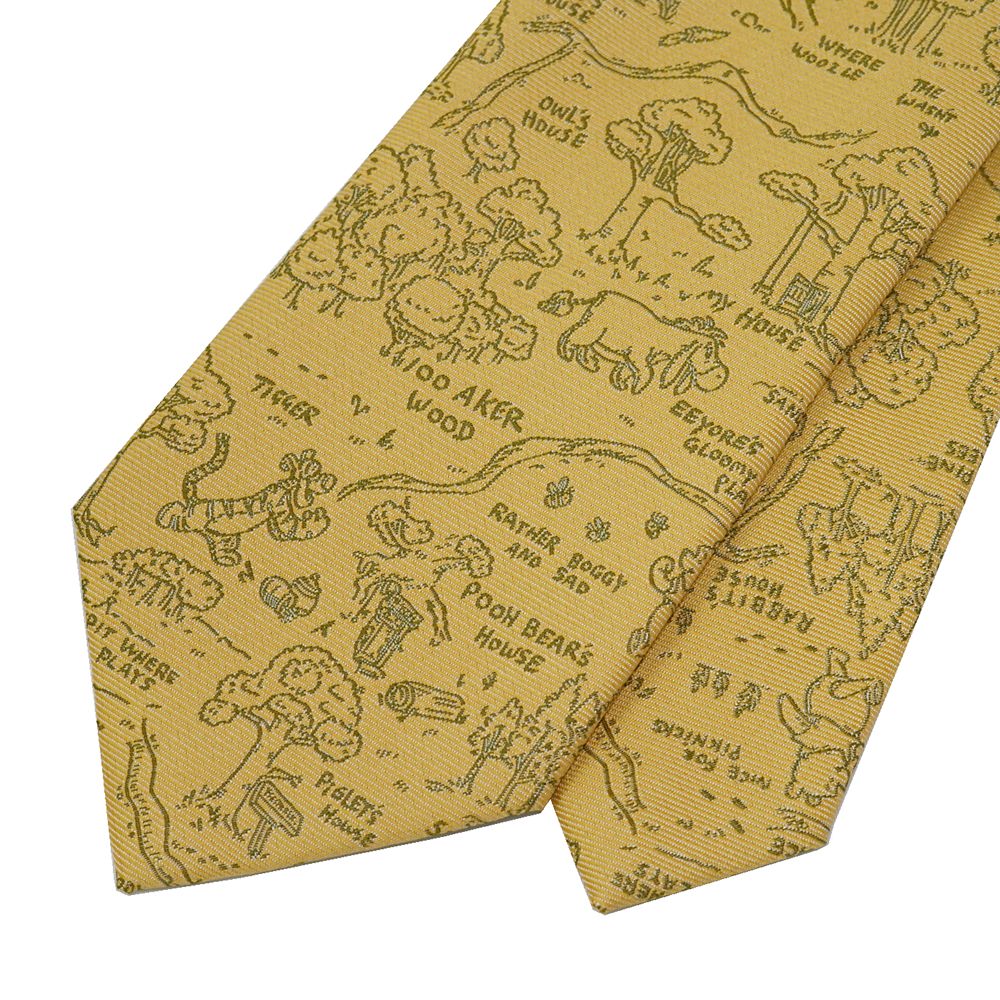 ディズニー／BOOK型BOX入りネクタイ 　(くまのプーさん）DSD50374
