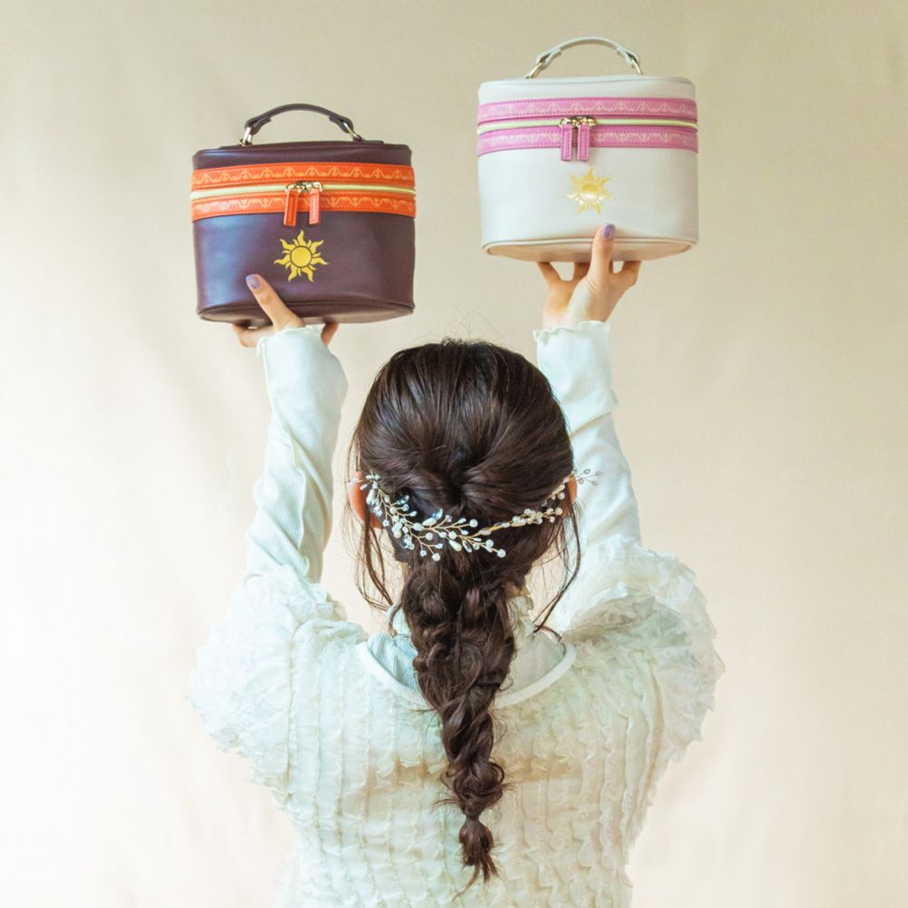 【ACCOMMODE】『塔の上のラプンツェル』ラプンツェル パスカル バニティバッグ(D-SK1221/BR)