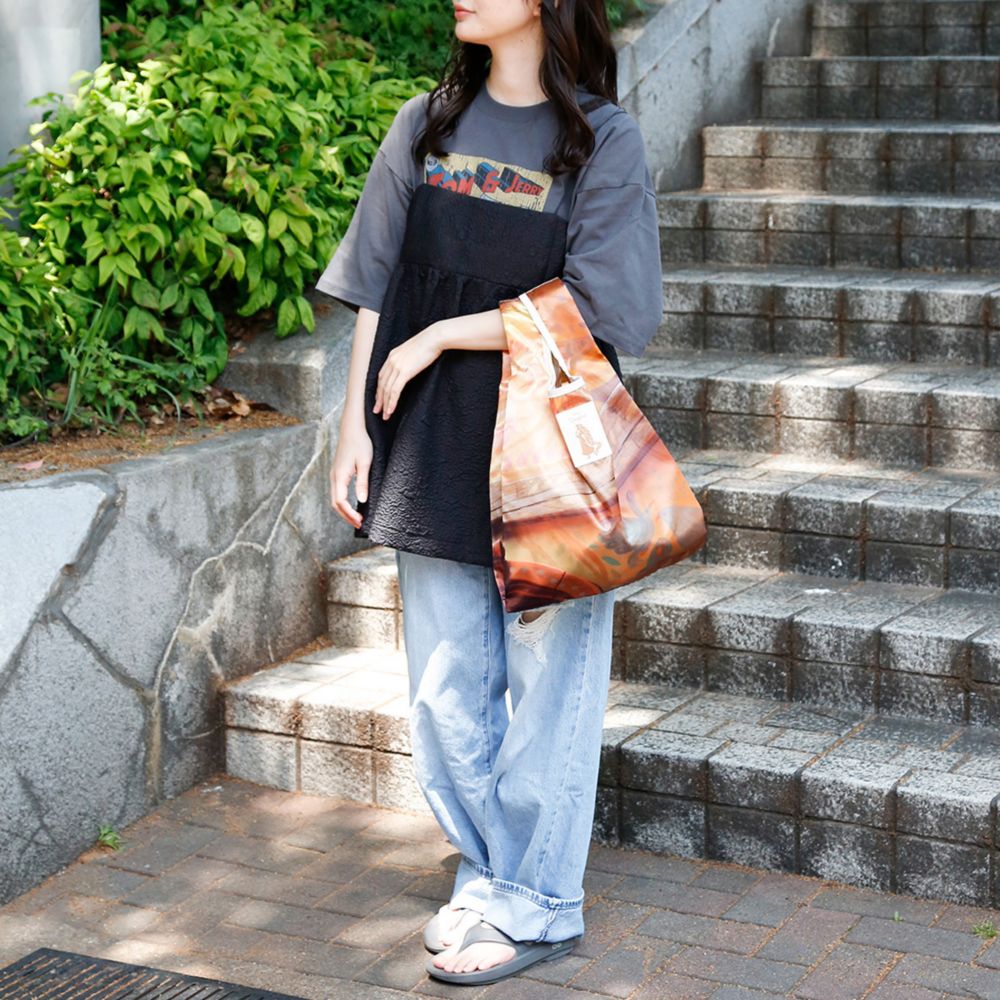 【ACCOMMODE】『塔の上のラプンツェル』ラプンツェル ドロウイングマルシェバッグ(D-ST1921/BE)