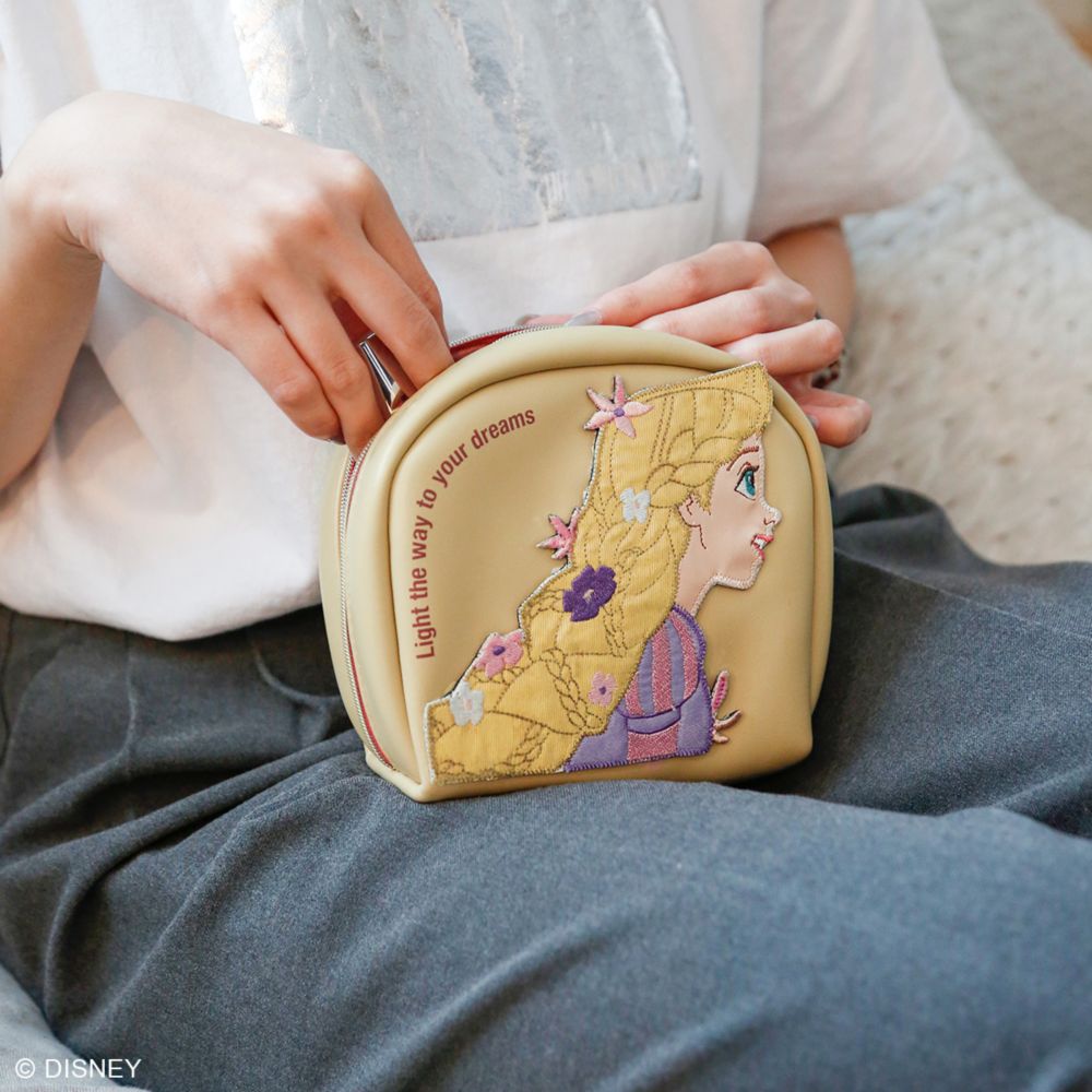 【ACCOMMODE】『塔の上のラプンツェル』ラプンツェル コスメポーチ(D-ST1891/BE)