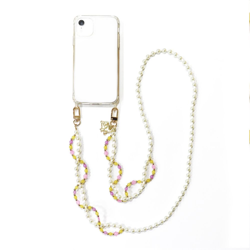 【ACCOMMODE】『塔の上のラプンツェル』ラプンツェル パスカル ビーズストラップ(D-KJ1511/YE)