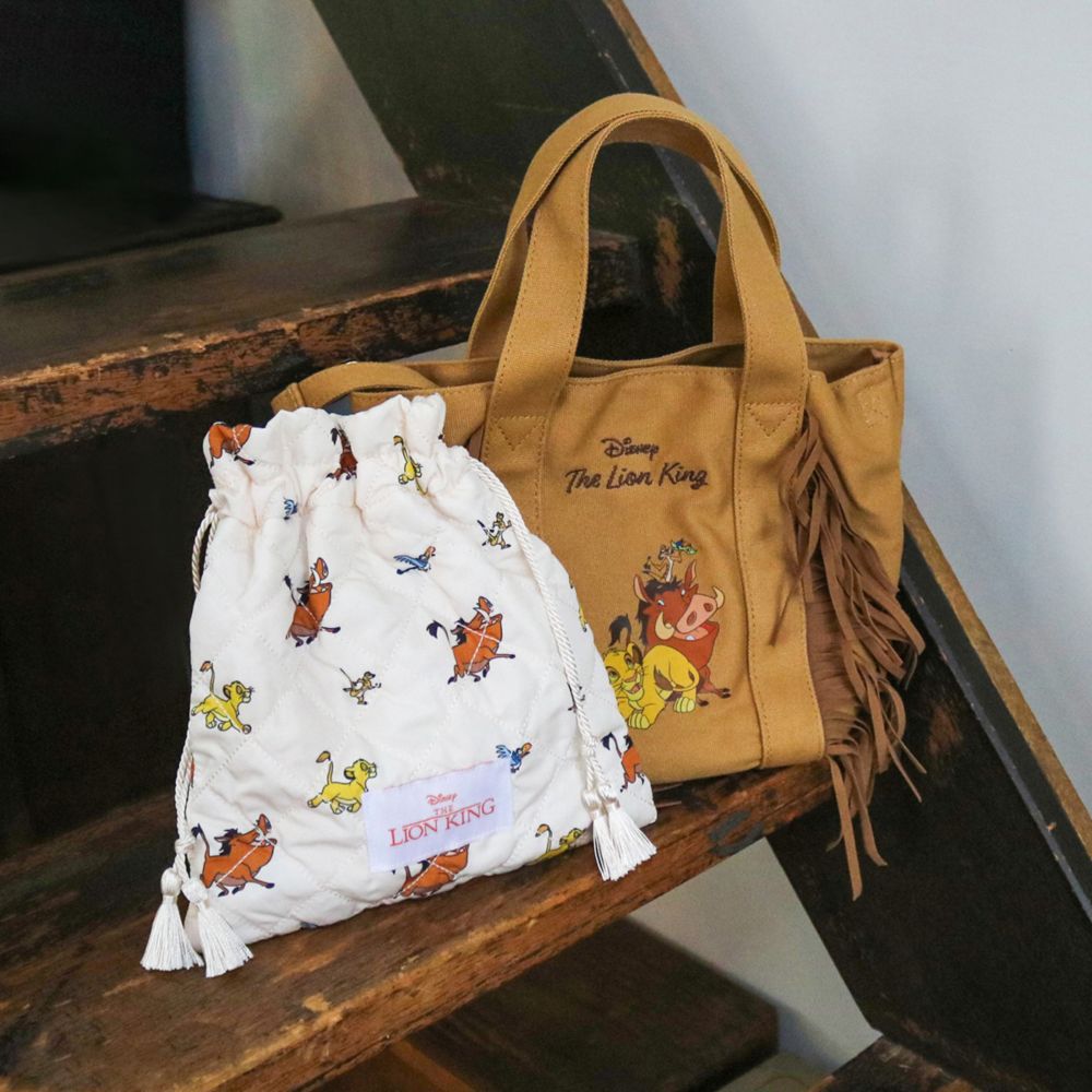 【ACCOMMODE】『ライオン・キング』シンバ プンバァ ティモン ザズー フリンジミニバッグ(D-DI201/BR)