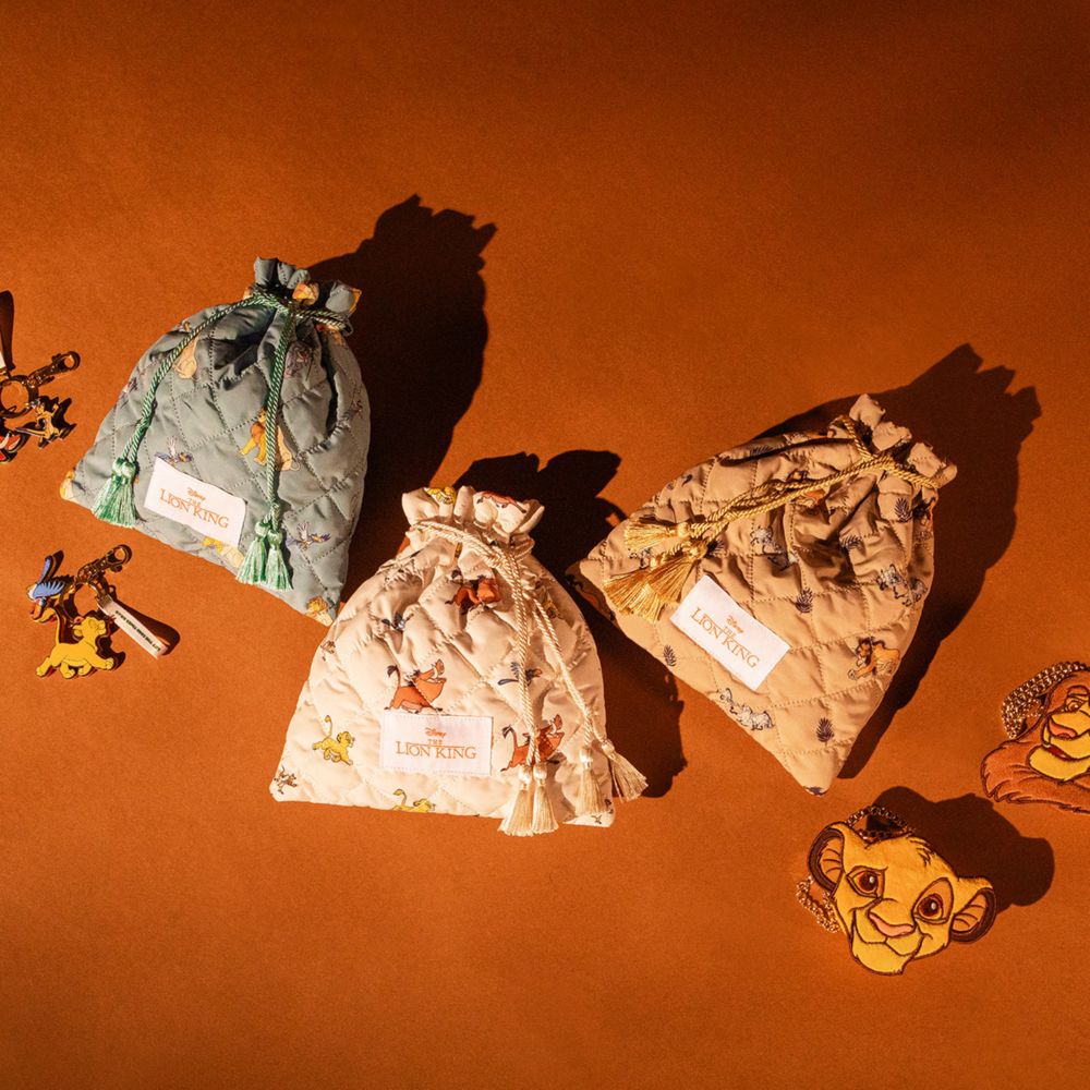 【ACCOMMODE】『ライオン・キング』スカー シェンジ バンザイ エド キルティングキンチャク(D-ST2041/BR)