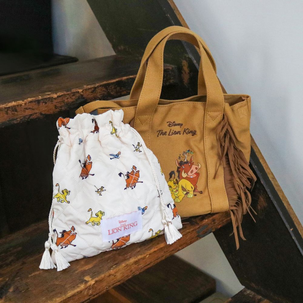 【ACCOMMODE】『ライオン・キング』シンバ プンバァ ティモン ザズー キルティングキンチャク(D-ST2041/IV)