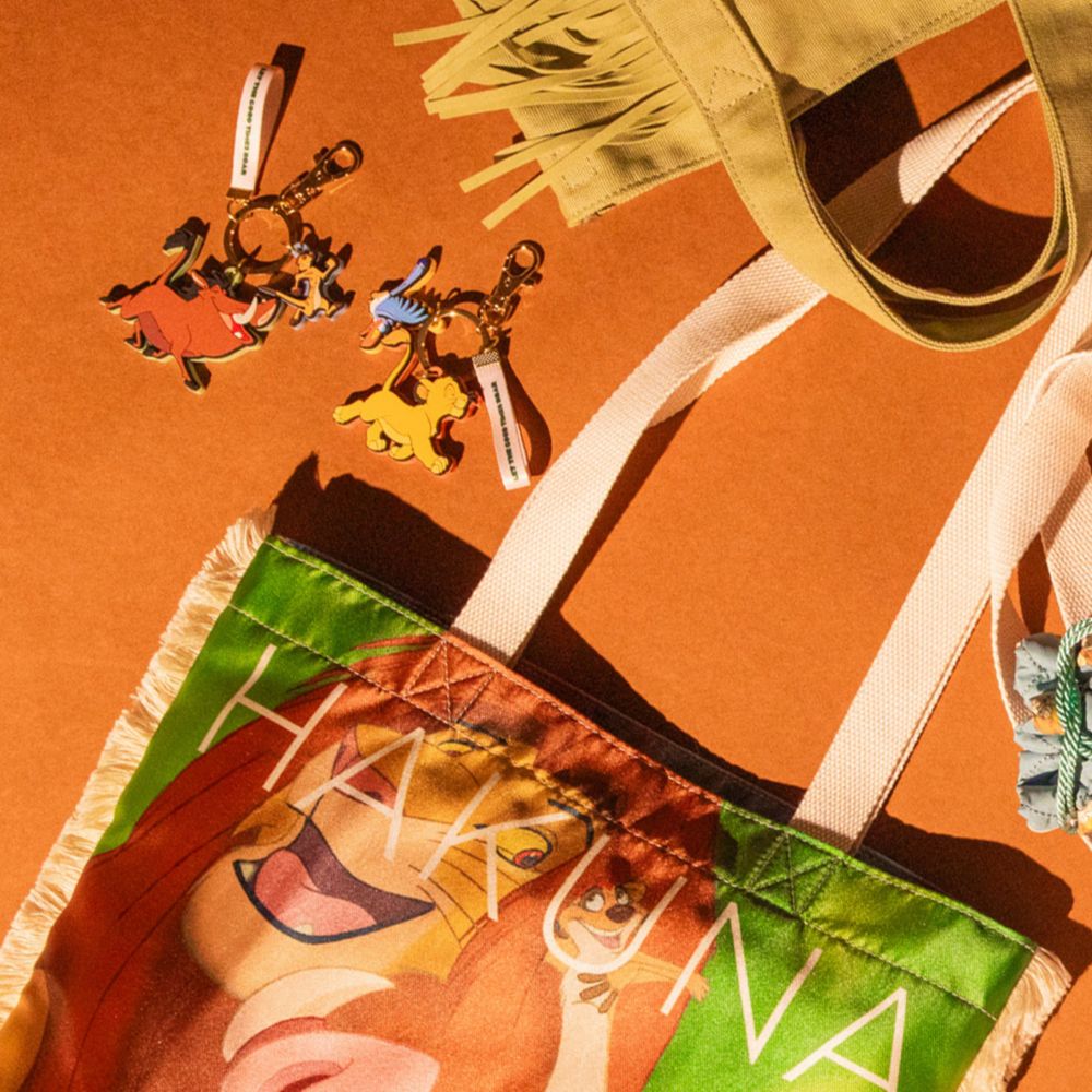 【ACCOMMODE】『ライオン・キング』プンバァ ティモン ラバーチャーム(D-CR411/GR)