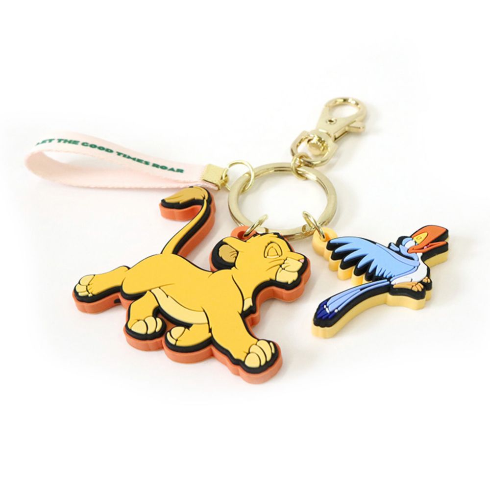 【ACCOMMODE】『ライオン・キング』シンバ ザズー ラバーチャーム(D-CR411/OR)