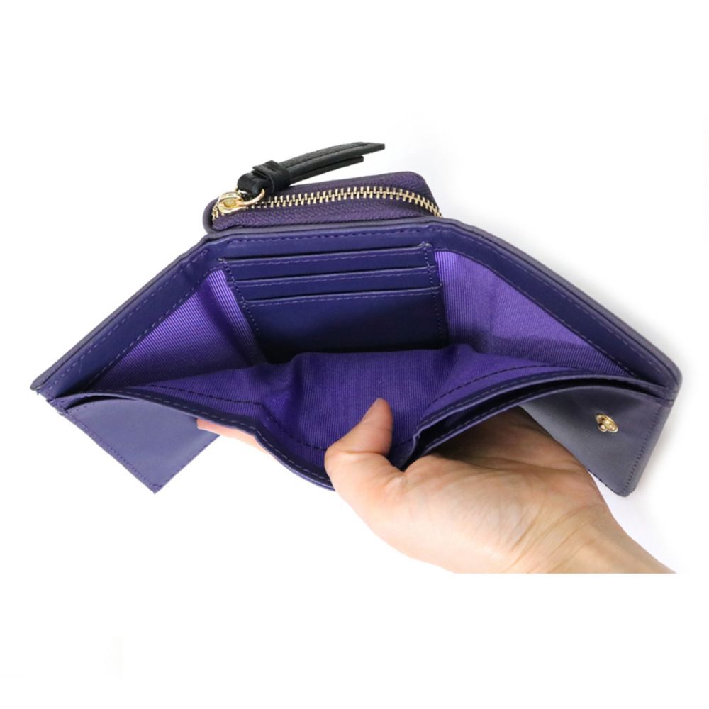 【ACCOMMODE】『リトル・マーメイド』アースラ メタルフレームウォレット(D-KJ1522/PU)