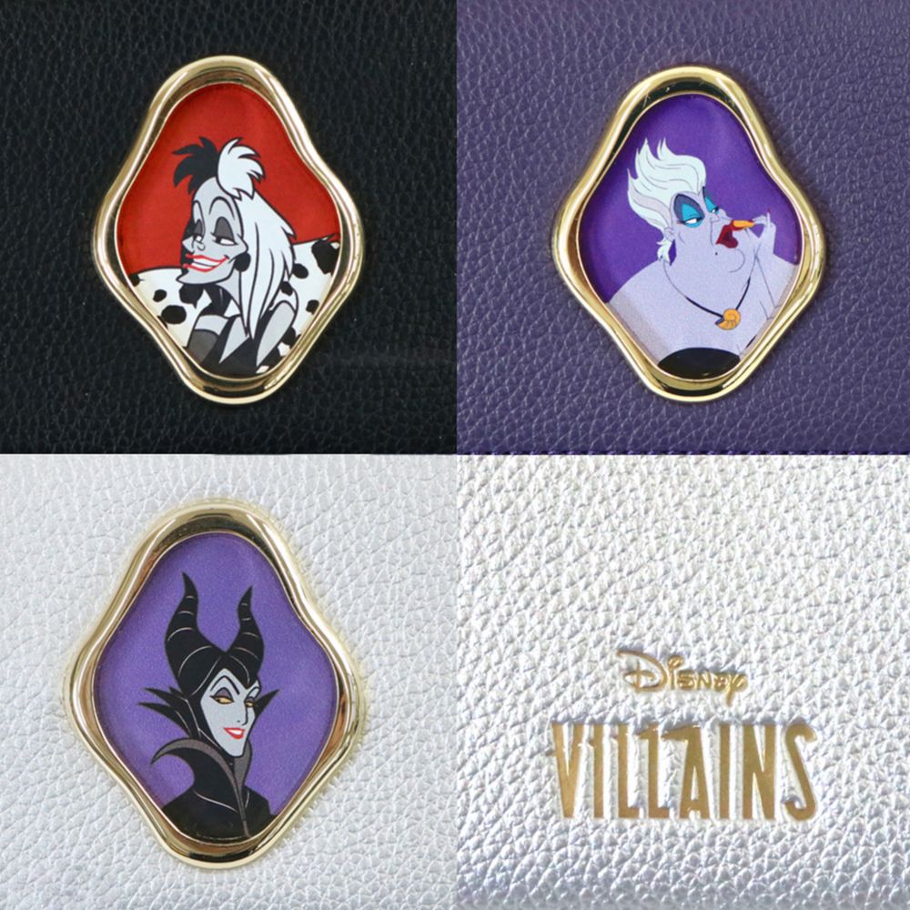 【ACCOMMODE】『眠れる森の美女』マレフィセント メタルフレームウォレット(D-KJ1522/SV)