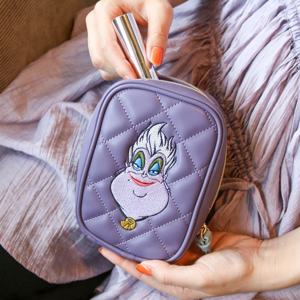 【ACCOMMODE】『リトル・マーメイド』アースラ キルティングポーチ(D-KJ1621/PU)