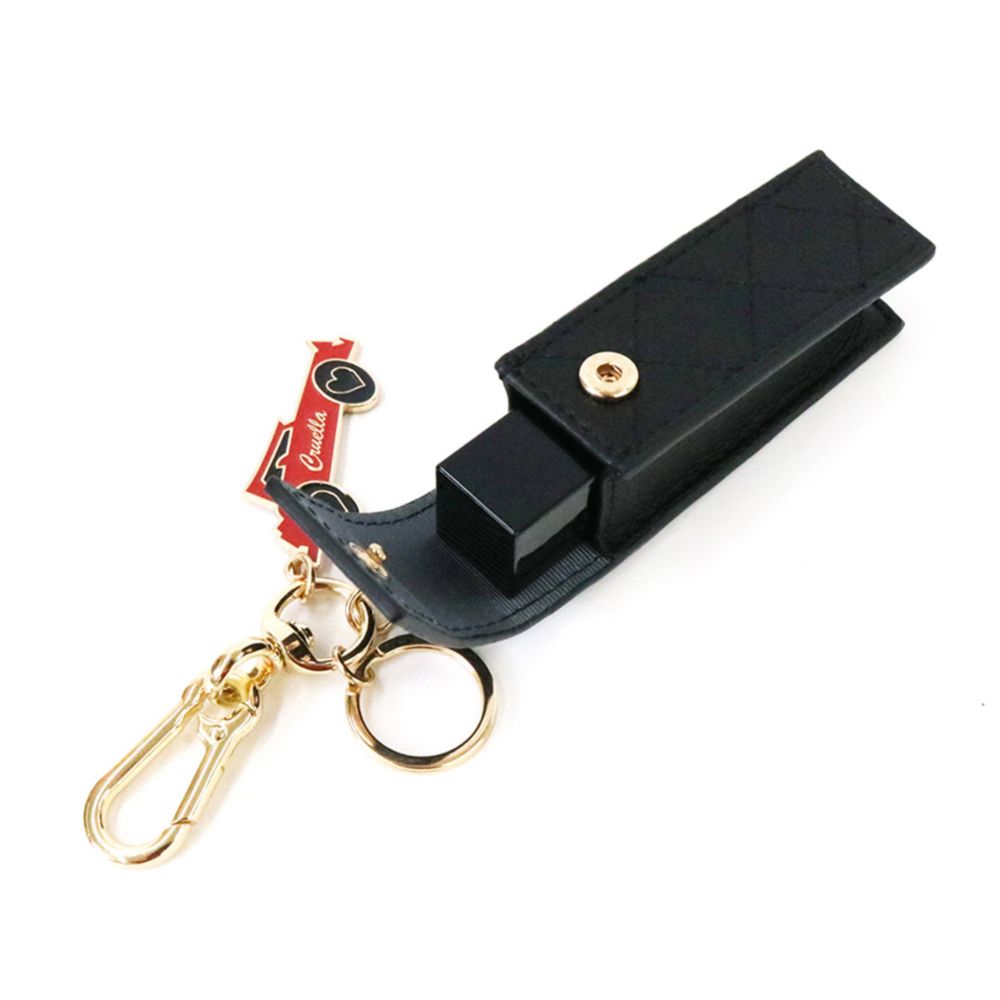 【ACCOMMODE】『101匹わんちゃん』クルエラ リップケース(D-ST1971/BK)