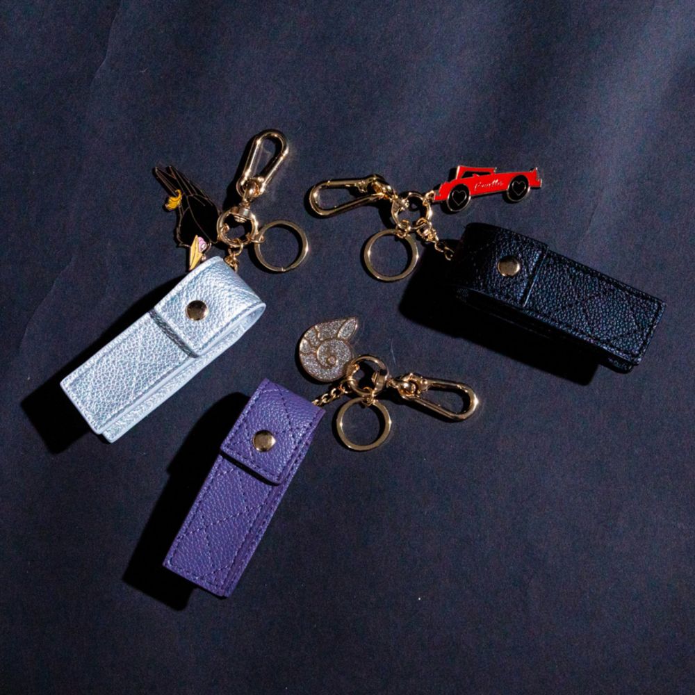 【ACCOMMODE】『101匹わんちゃん』クルエラ リップケース(D-ST1971/BK)