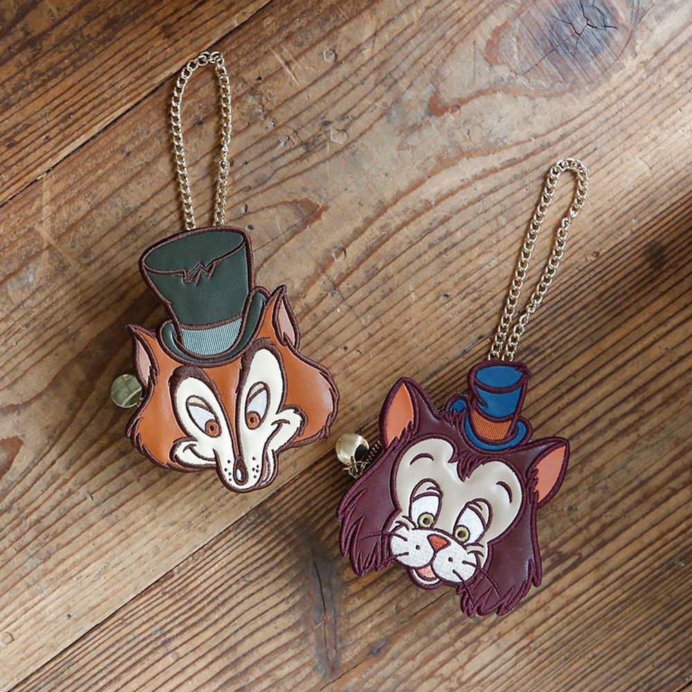 【ACCOMMODE】『ピノキオ』ギデオン ダイカットポーチチャーム(D-ST881-2/WI)