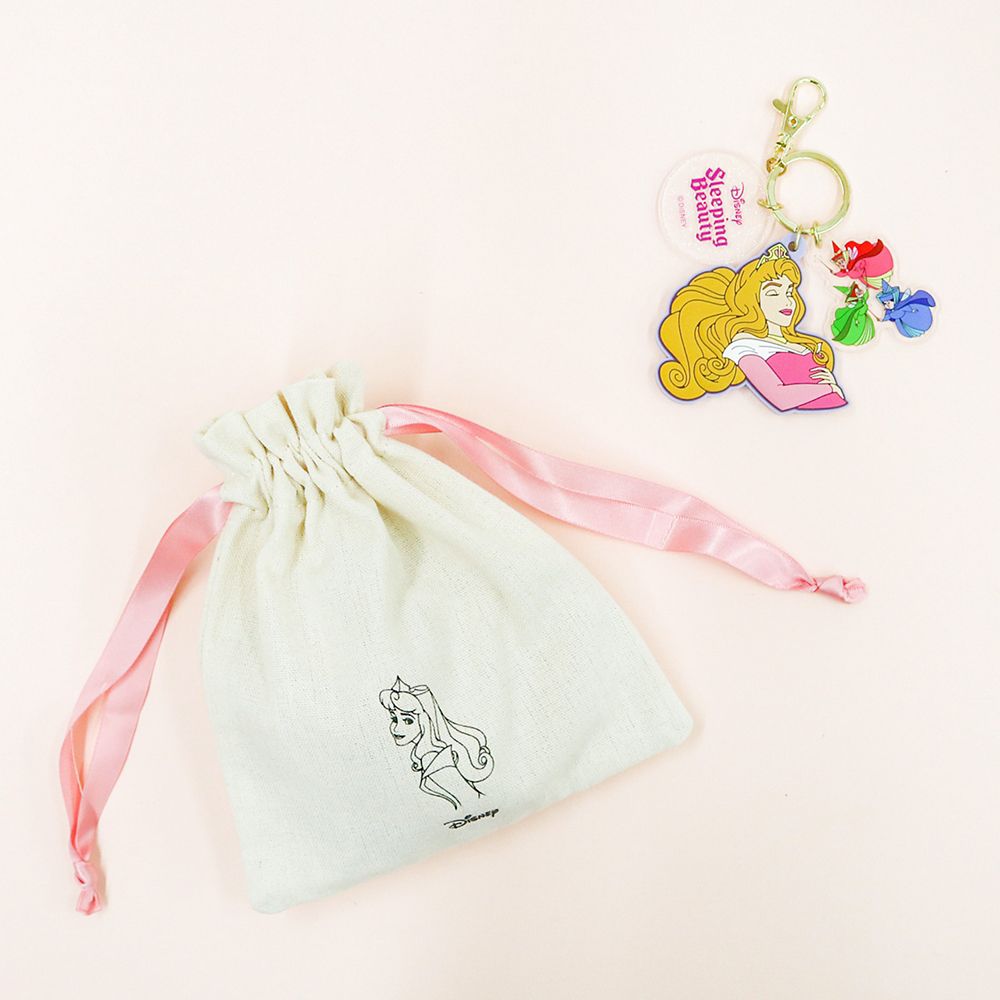 【ACCOMMODE】『眠れる森の美女』オーロラ姫 巾着ポーチ(D-SK1261/AU)