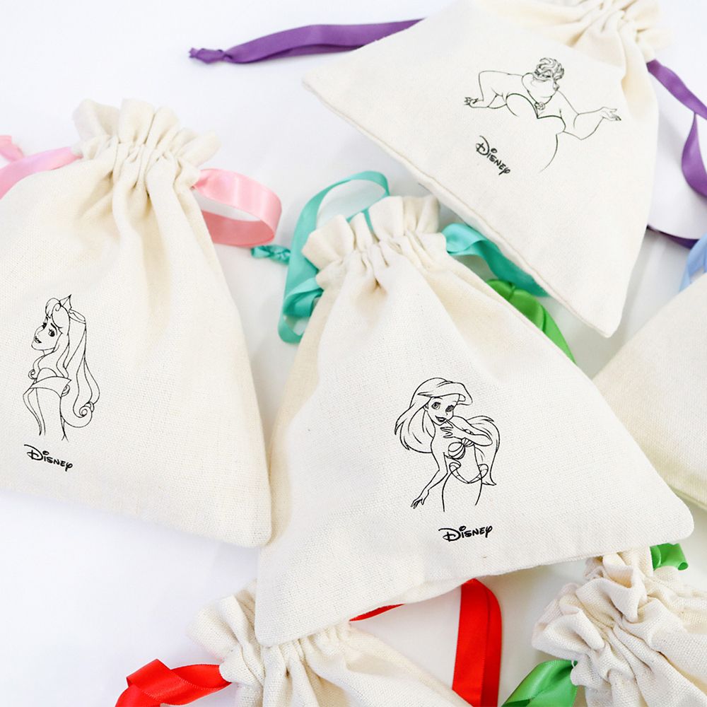 【ACCOMMODE】『リトルマーメイド』アリエル 巾着ポーチ( D-SK1261/AR)