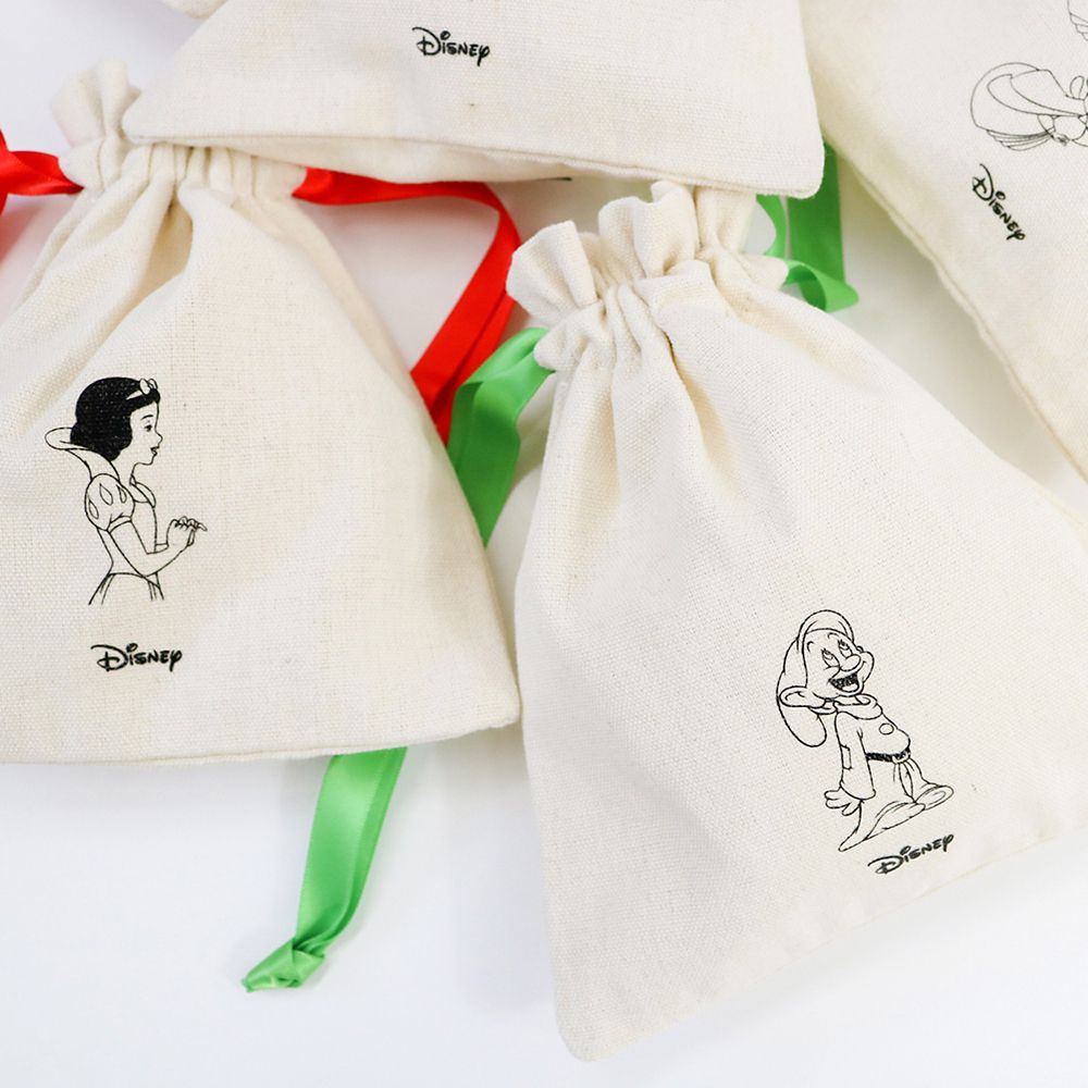 【ACCOMMODE】『白雪姫』おとぼけドーピー 巾着ポーチ(D-SK1261/DP)