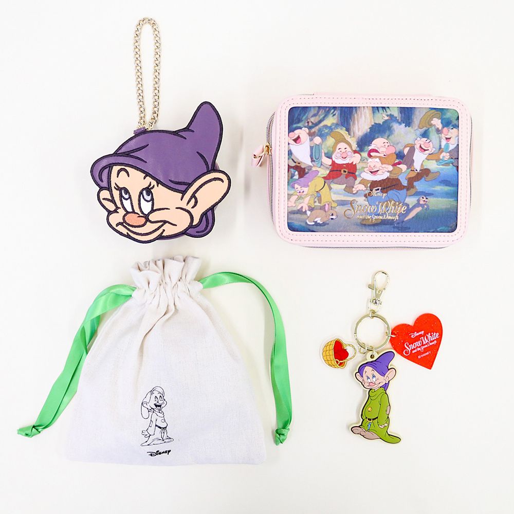 【ACCOMMODE】『白雪姫』おとぼけドーピー 巾着ポーチ(D-SK1261/DP)