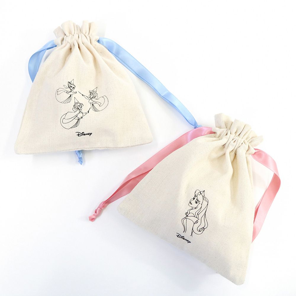 【ACCOMMODE】『眠れる森の美女』メリーウェザー フォーナ フローラ 巾着ポーチ(D-SK1261/FFM)