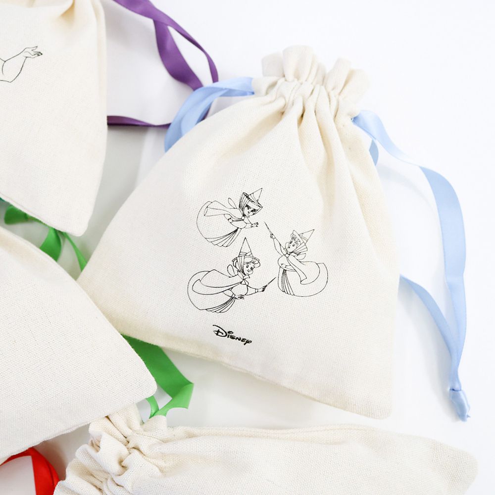 【ACCOMMODE】『眠れる森の美女』メリーウェザー フォーナ フローラ 巾着ポーチ(D-SK1261/FFM)