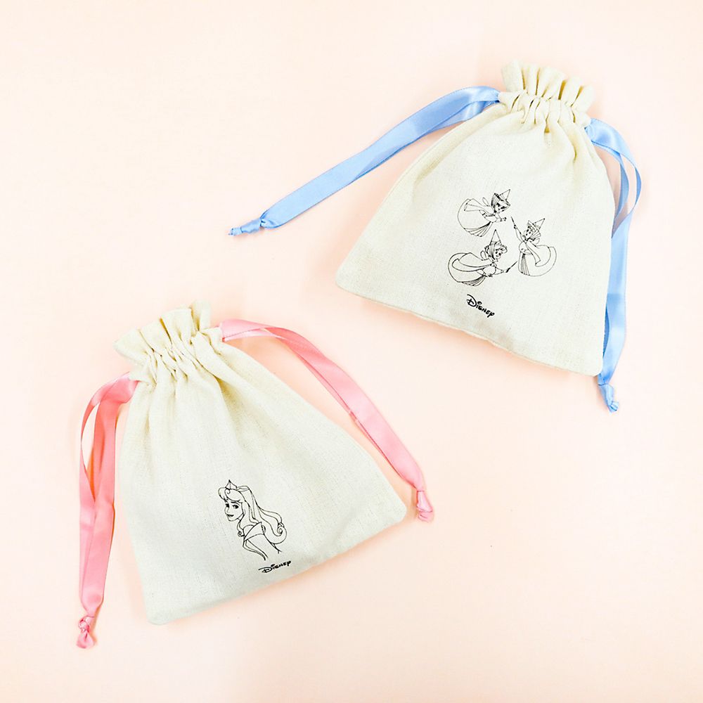 【ACCOMMODE】『眠れる森の美女』メリーウェザー フォーナ フローラ 巾着ポーチ(D-SK1261/FFM)