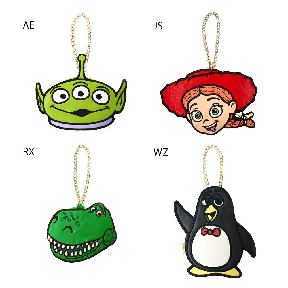 【ACCOMMODE】『TOYSTORY』ウィージー　ダイカットポーチチャーム (D-ST2242/WZ)