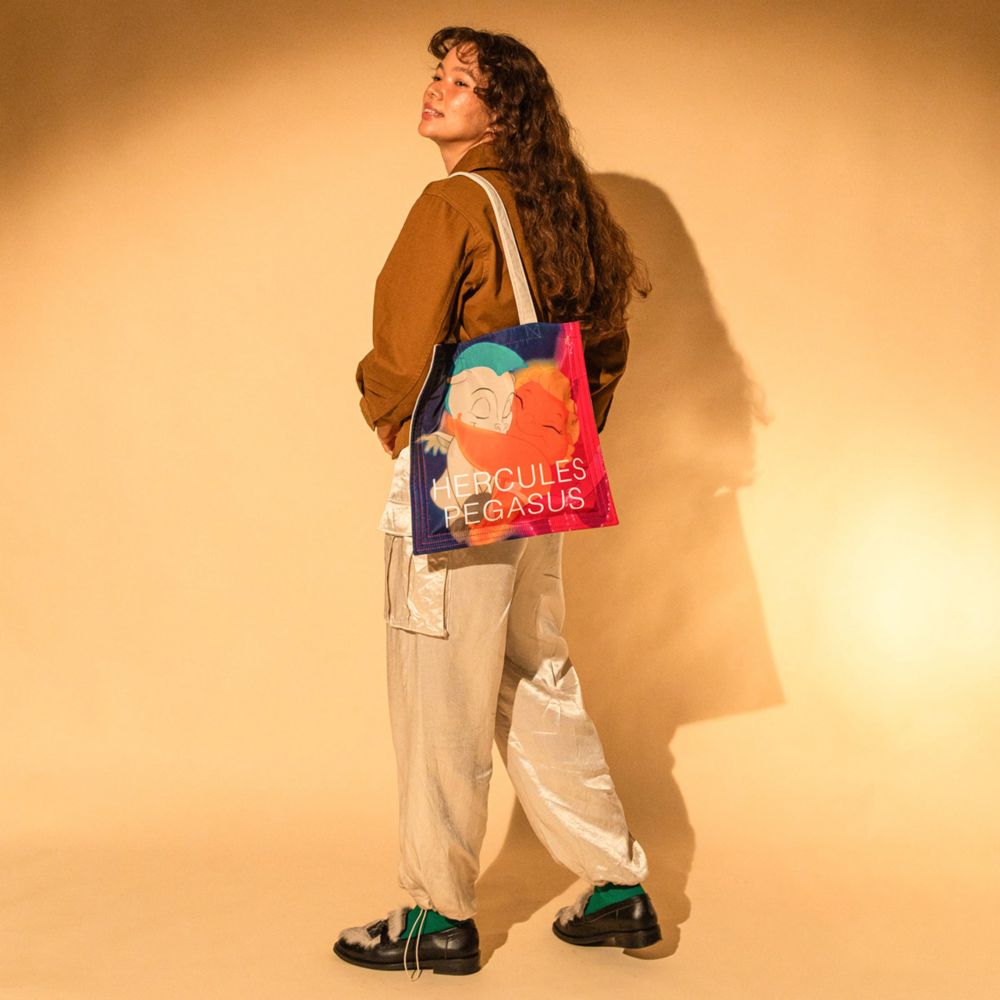 【ACCOMMODE】『ヘラクレス』 ヘラクレス ペガサス グラフィックトート (D-SK1431/PI)