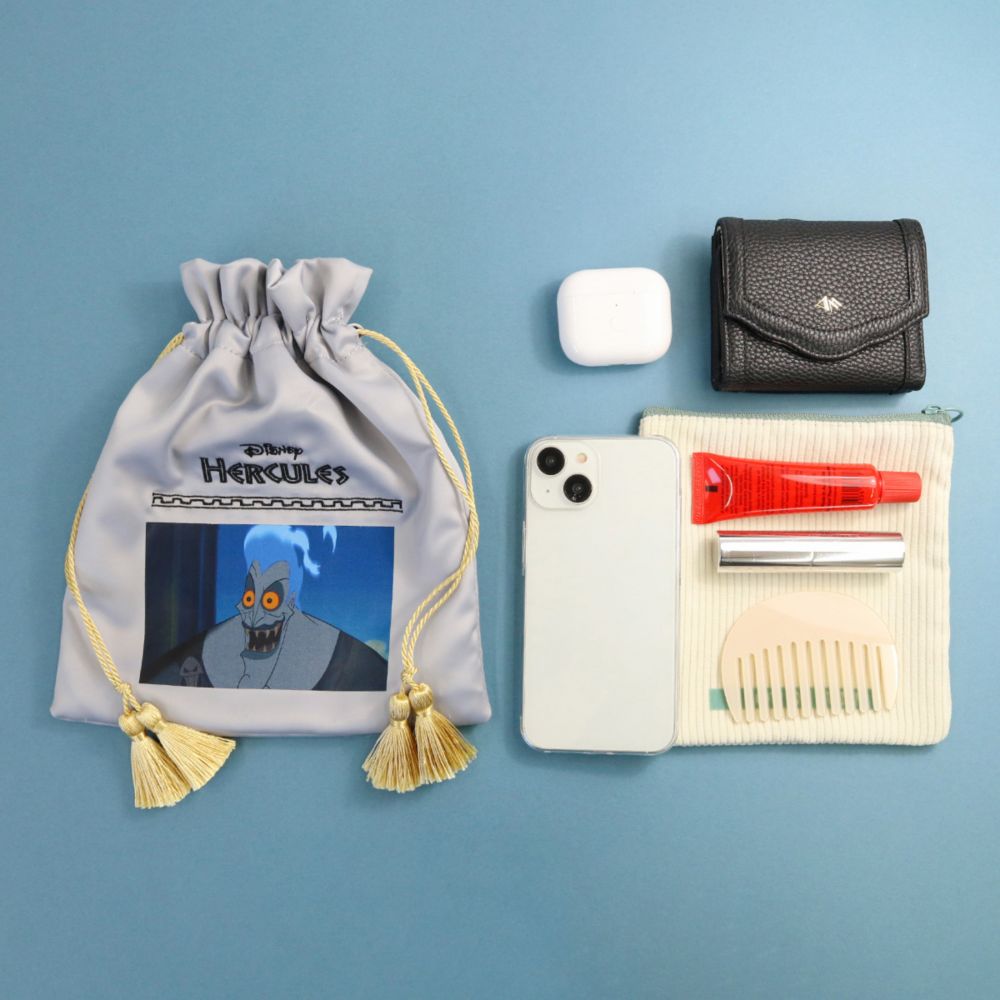 【ACCOMMODE】『ヘラクレス』 ハデス 巾着ポーチ (D-SK1432/SV)