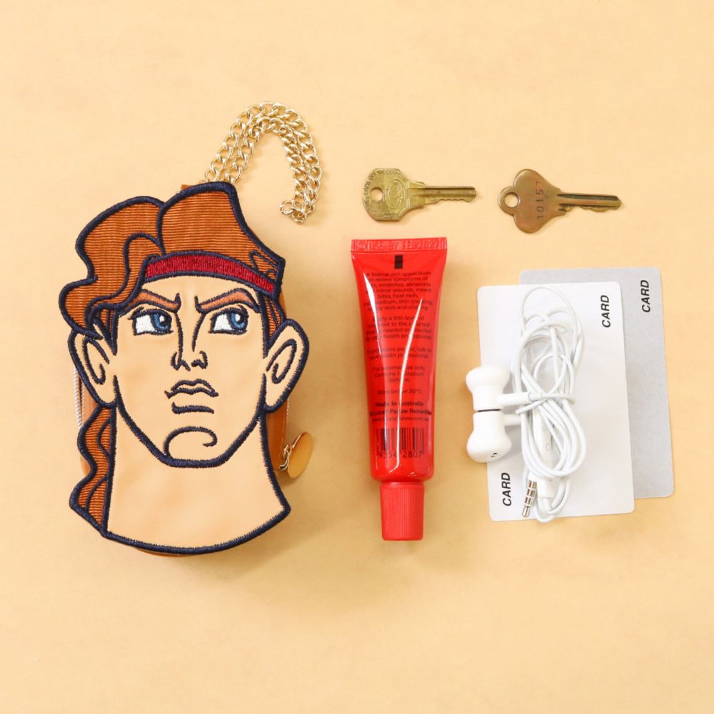 【ACCOMMODE】『ヘラクレス』 ヘラクレス ダイカットポーチ (D-ST2301/HRC)