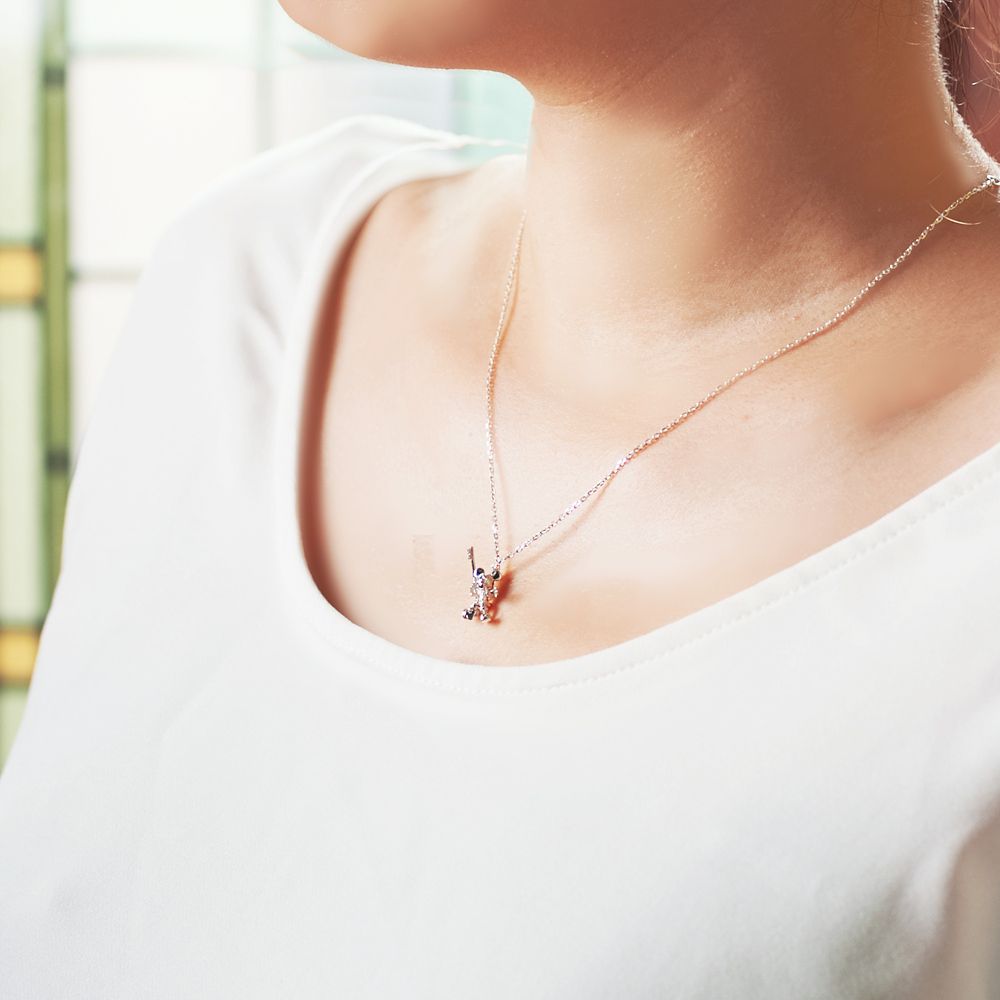 公式 ショップディズニー ユートレジャー キングダム ハーツ ネックレスシルバー 王様 Ndkh 306