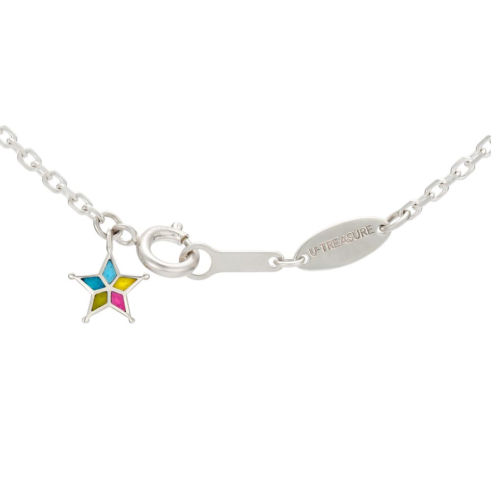 公式 ショップディズニー ユートレジャー キングダム ハーツ シルバーネックレス つながりのお守り アクア Ndkh 309