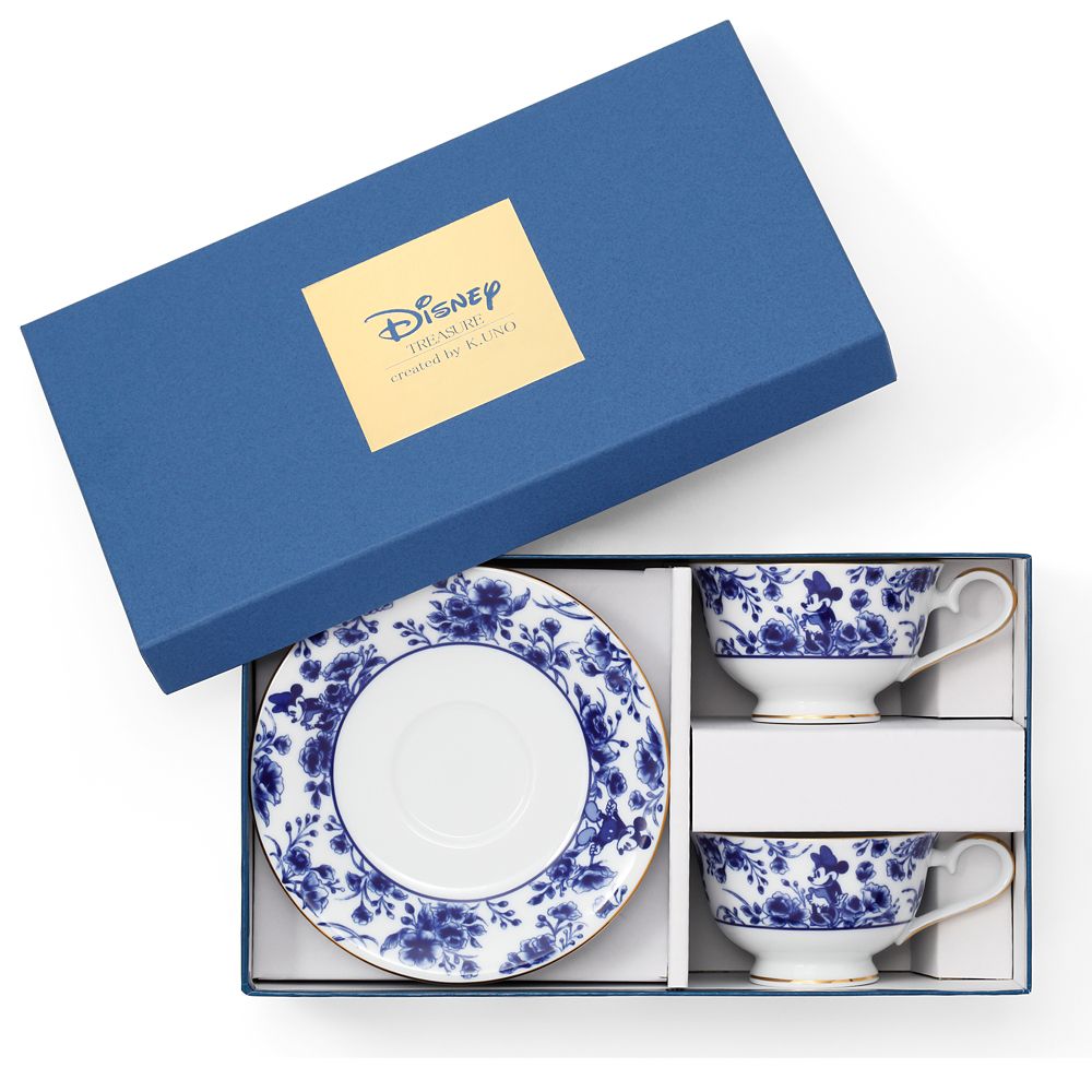 【ケイウノ】Mickey & Minnie/Pair Cup and Saucer<br>ミッキー&ミニー/ペアカップ&ソーサー （型番：CLD-001）