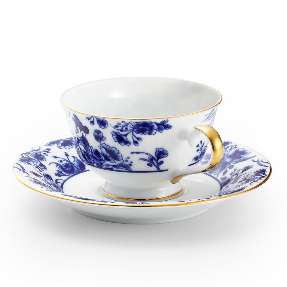 【ケイウノ】Mickey & Minnie/Pair Cup and Saucer<br>ミッキー&ミニー/ペアカップ&ソーサー （型番：CLD-001）