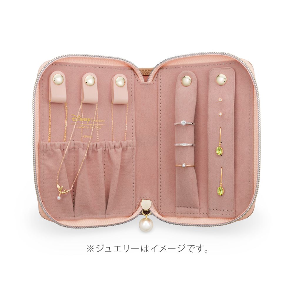 【ケイウノ】 The Little Mermaid Jewelry Pouch『リトル・マーメイド』 ジュエリーポーチ （型番：JCD-004）