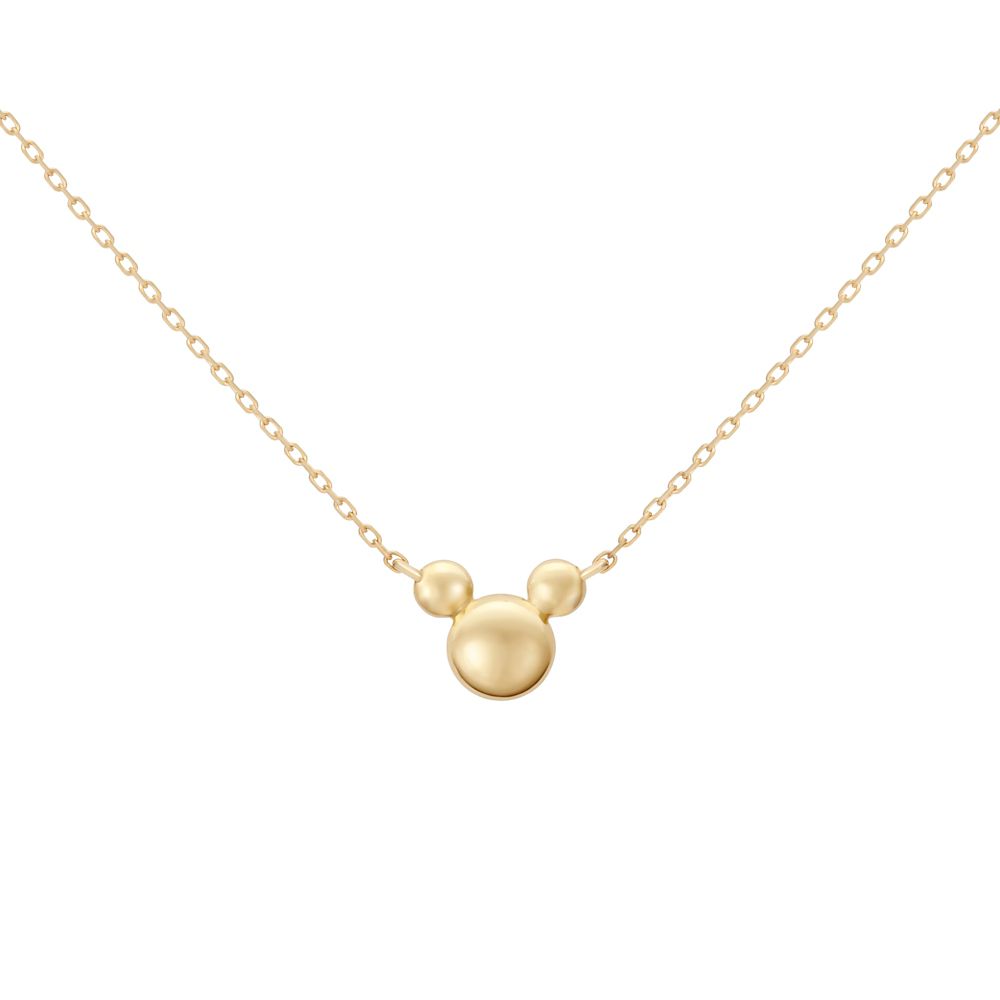 【ケイウノ】Mickey Mouse Sparkle -All Diamond-<br>ミッキーマウス/ネックレス（型番：NDS-620）