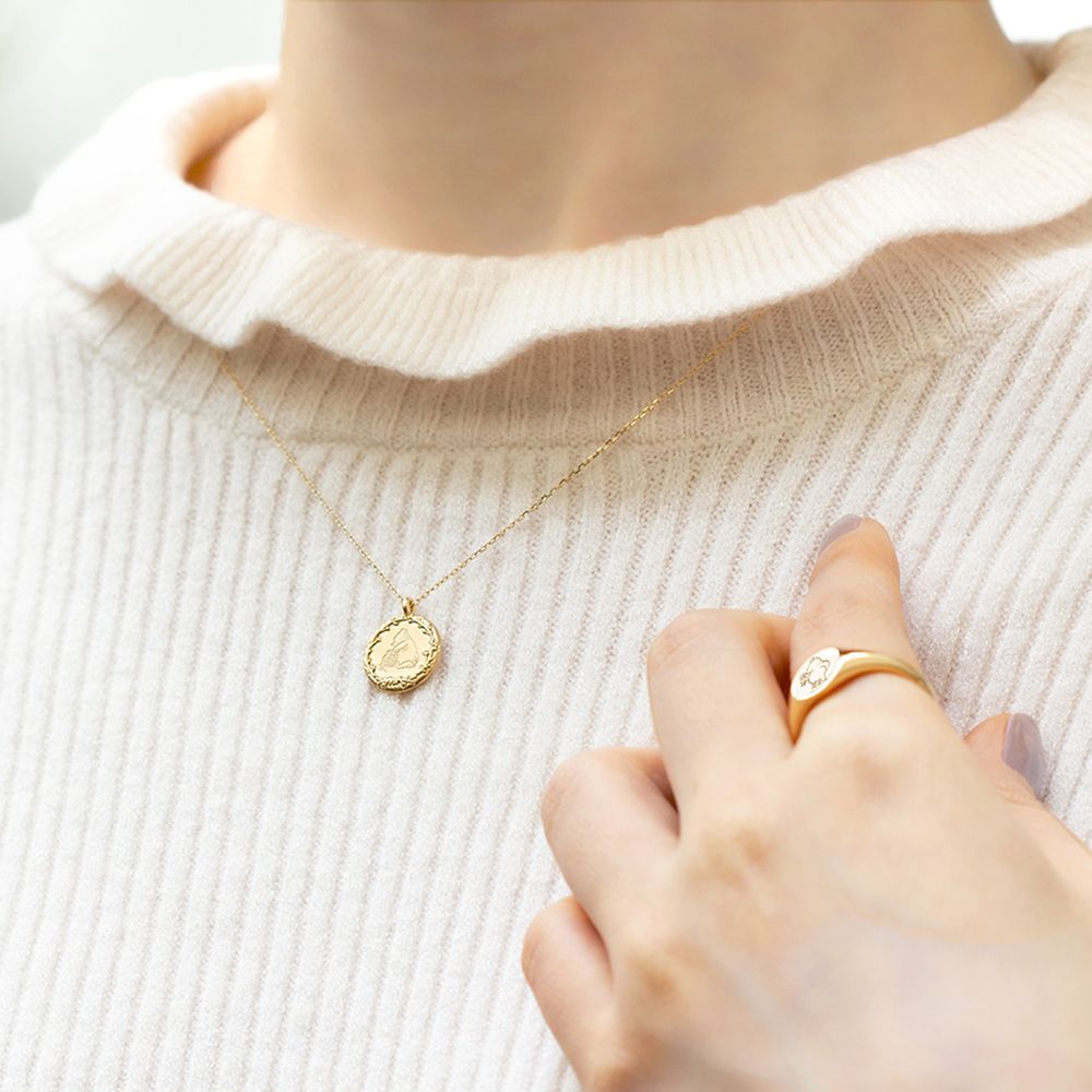 人気商品超目玉 目玉商品 k.uno アナと雪の女王2 エルサ ネックレス