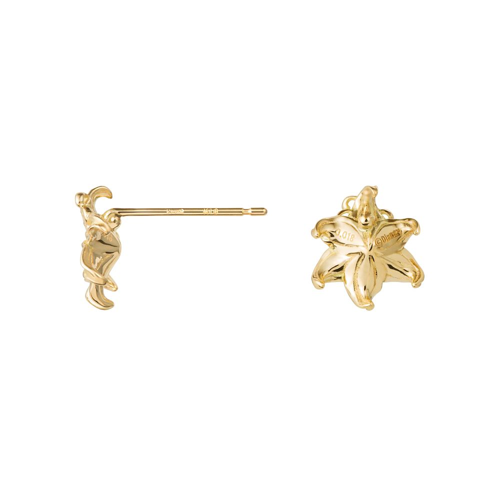 【ケイウノ】魔法の花 『塔の上のラプンツェル』ピアス（型番：SEDA-700）