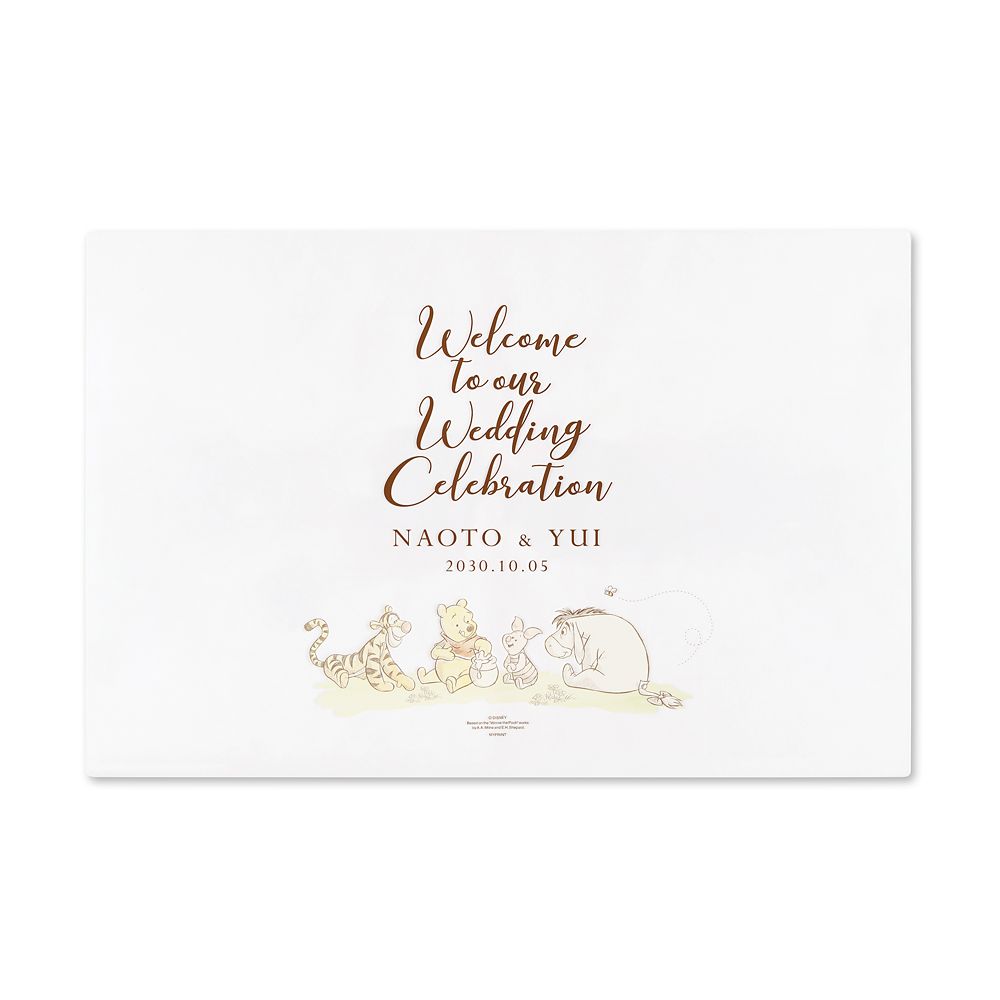 公式 ショップディズニー 受注生産 ウェルカムボード アクリル マイハニー