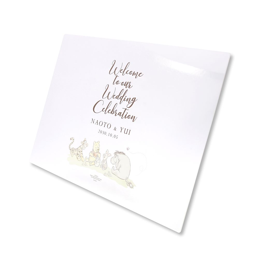 公式 ショップディズニー 受注生産 ウェルカムボード アクリル マイハニー