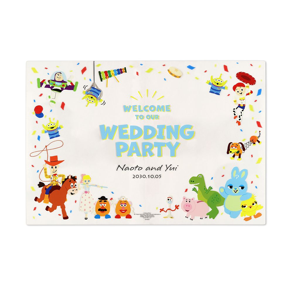 公式 ショップディズニー 受注生産 ウェルカムボード アクリル パーティ