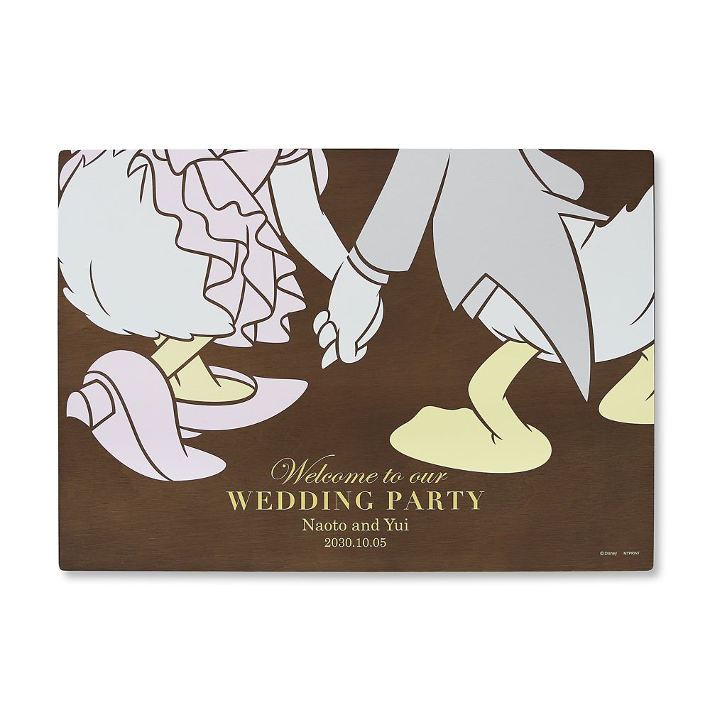 公式 ショップディズニー 受注生産 ウェルカムボード ウッド ファーストステップ