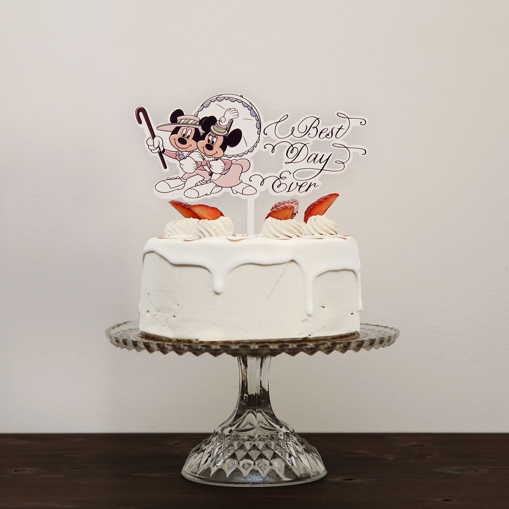 公式 ショップディズニー 受注生産 ケーキトッパー ｇｅｎｔｌｅ ミッキー ミニー