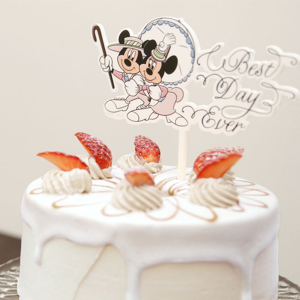 公式 ショップディズニー 受注生産 ケーキトッパー ｇｅｎｔｌｅ ミッキー ミニー