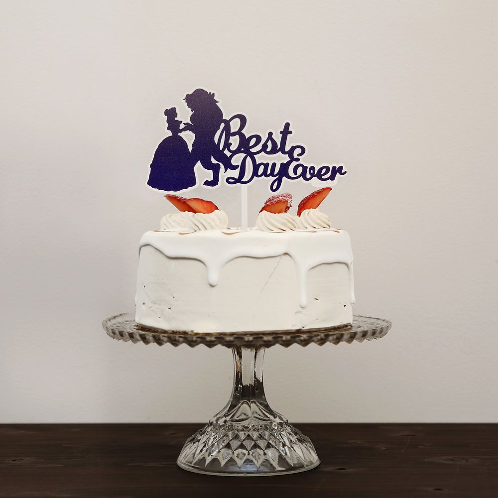 公式 ショップディズニー 受注生産 ケーキトッパー ａｍｏｕｒ 美女と野獣