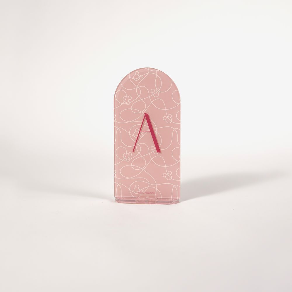 【受注生産】ミッキー＆ミニー　ディズニーコーディネートセット「モーヴピンク」　（テーブルナンバー英字）