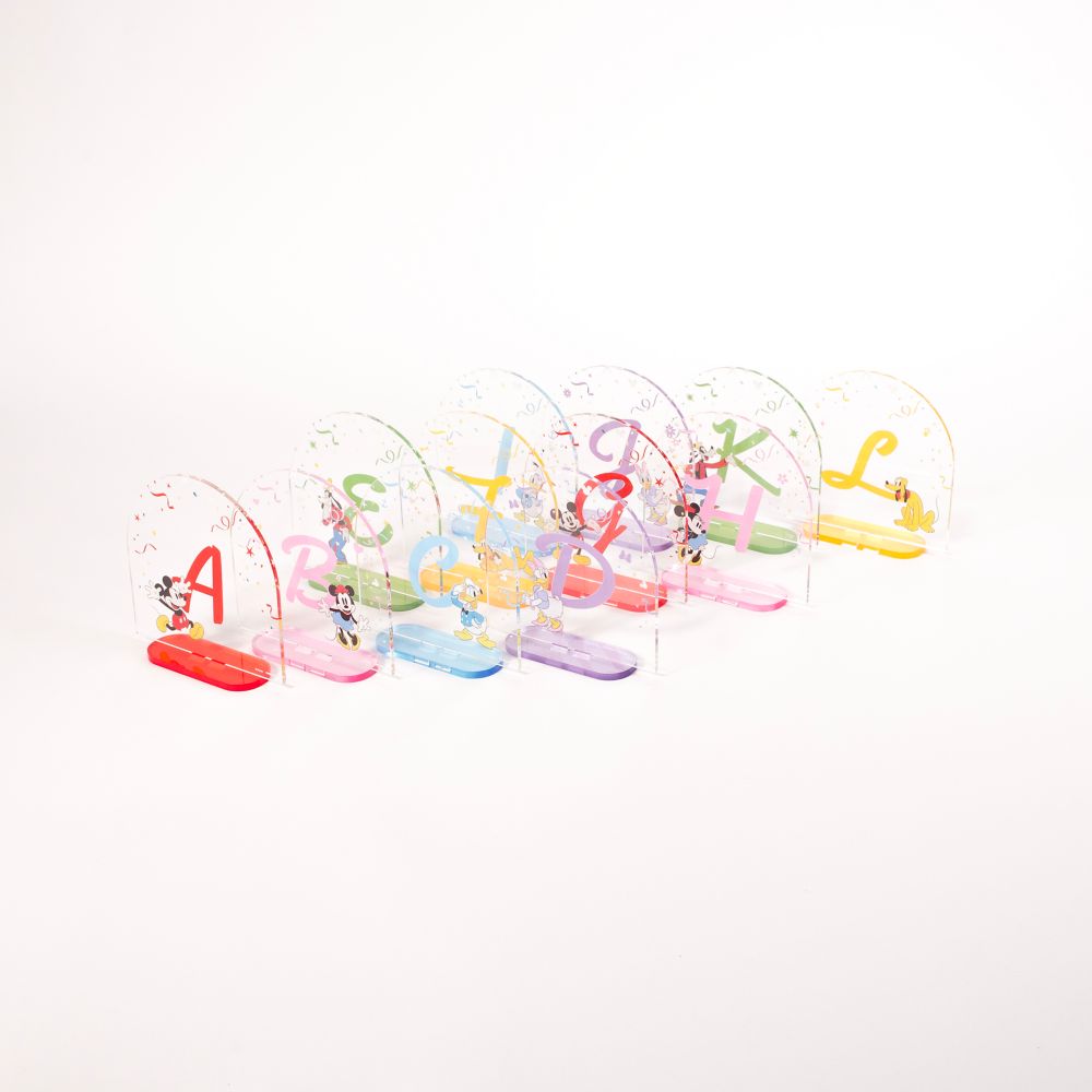 【受注生産】ミッキー＆フレンズ　ディズニーコーディネートセット「アニマート」　（テーブルナンバー英字）