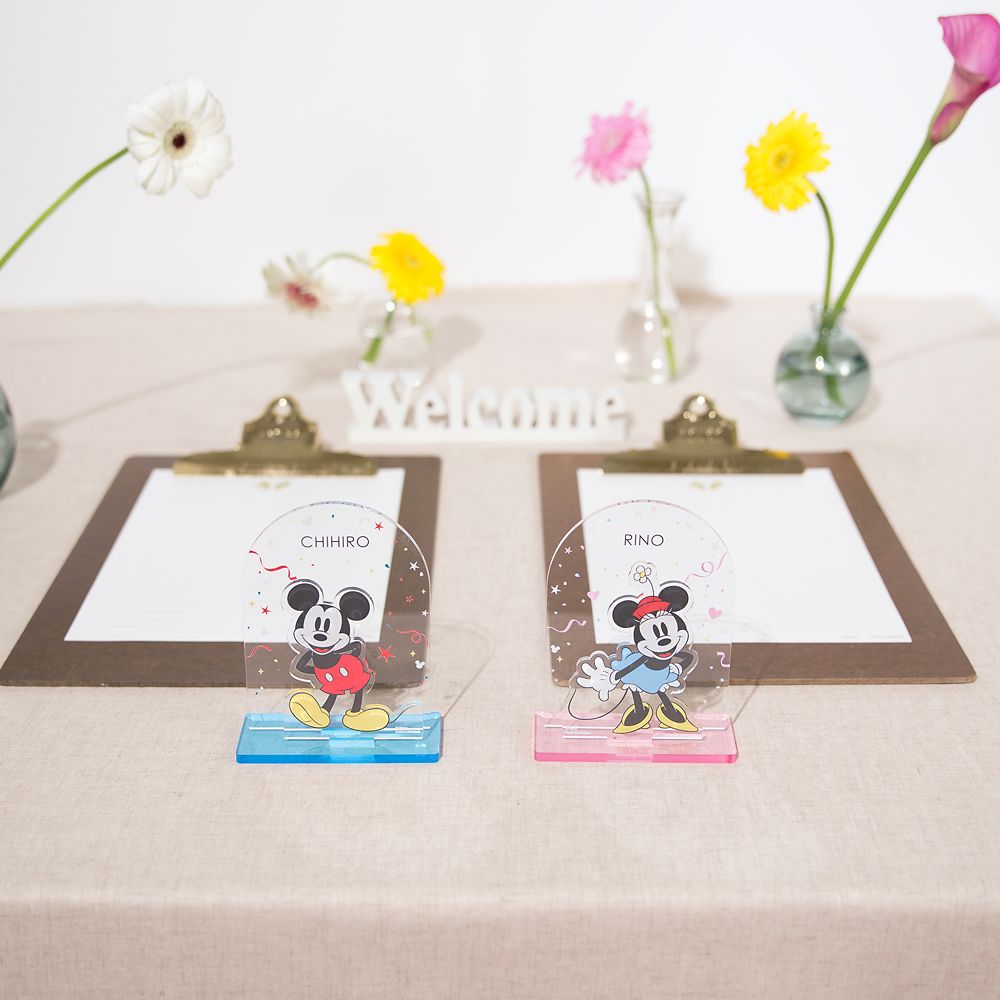 【受注生産】ミッキー＆フレンズ　ディズニーコーディネートセット「アニマート」　（テーブルナンバー英字）