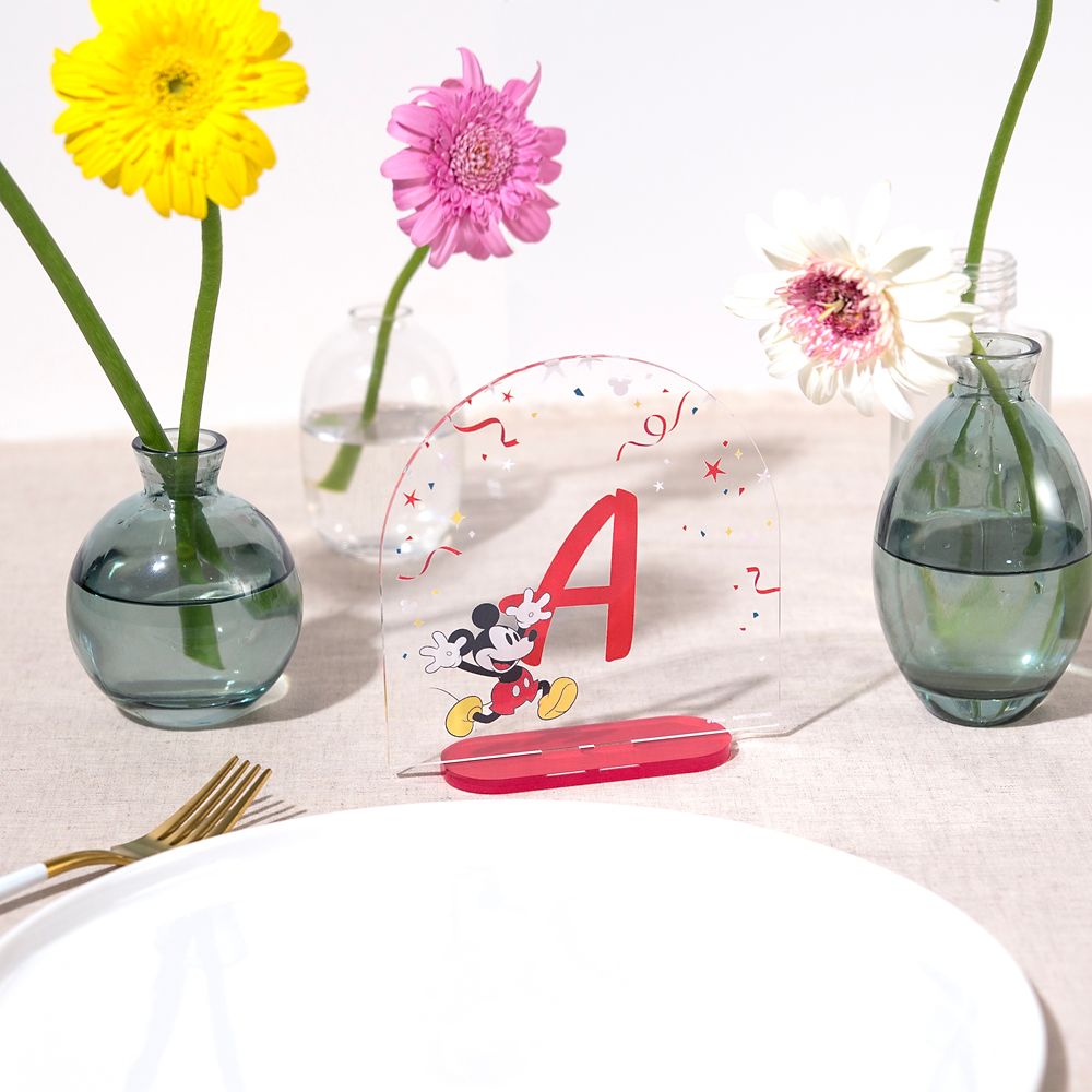 【受注生産】ミッキー＆フレンズ　ディズニーコーディネートセット「アニマート」　（テーブルナンバー英字）