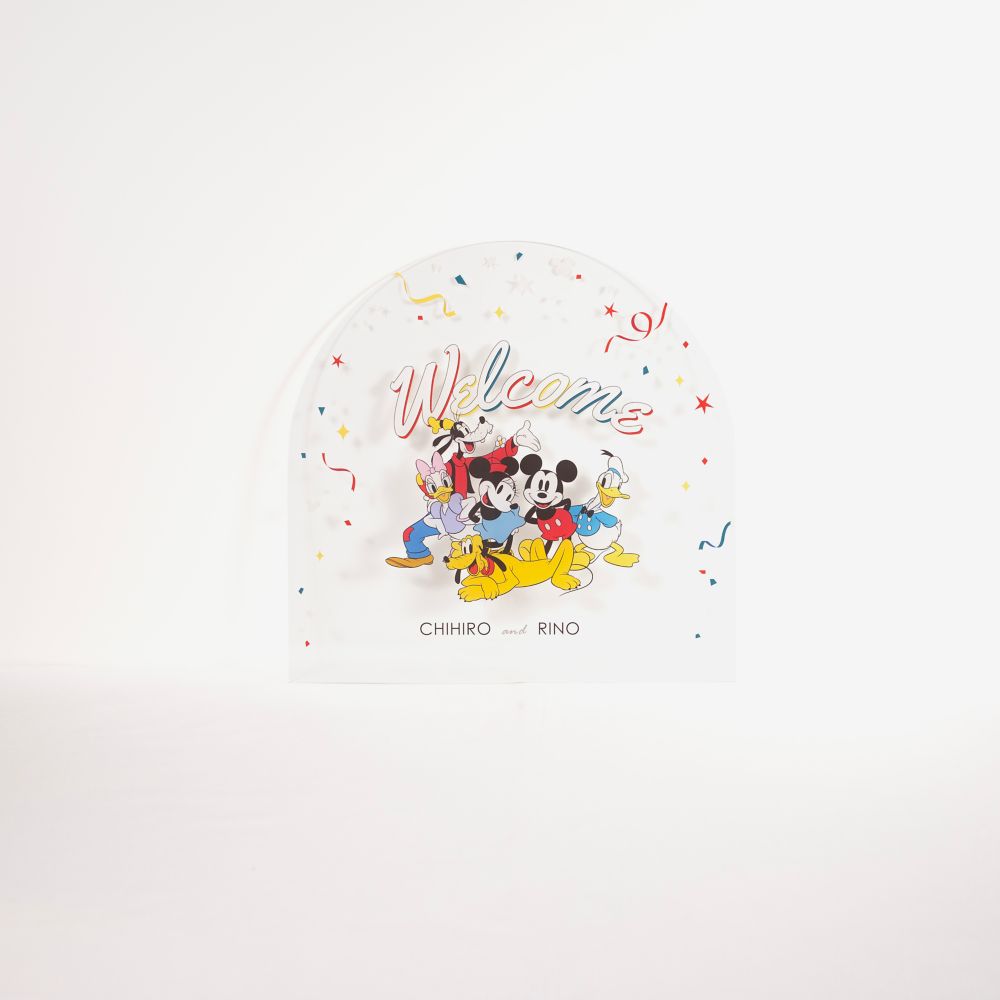 【受注生産】ミッキー＆フレンズ　ディズニーコーディネートセット「アニマート」　（テーブルナンバー数字）